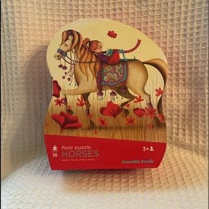 Crocodile Creek Horses 36 Pieces Floor Puzzle